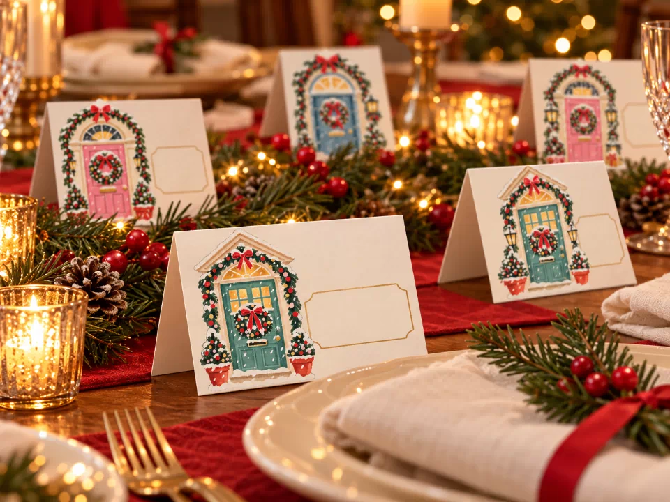Set a welcoming holiday table
