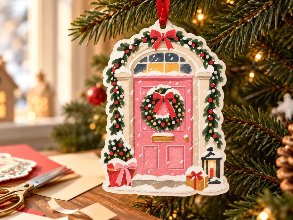 Make a keepsake tree ornament
